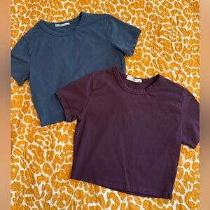 cotton on micro crop tee BUNDLE